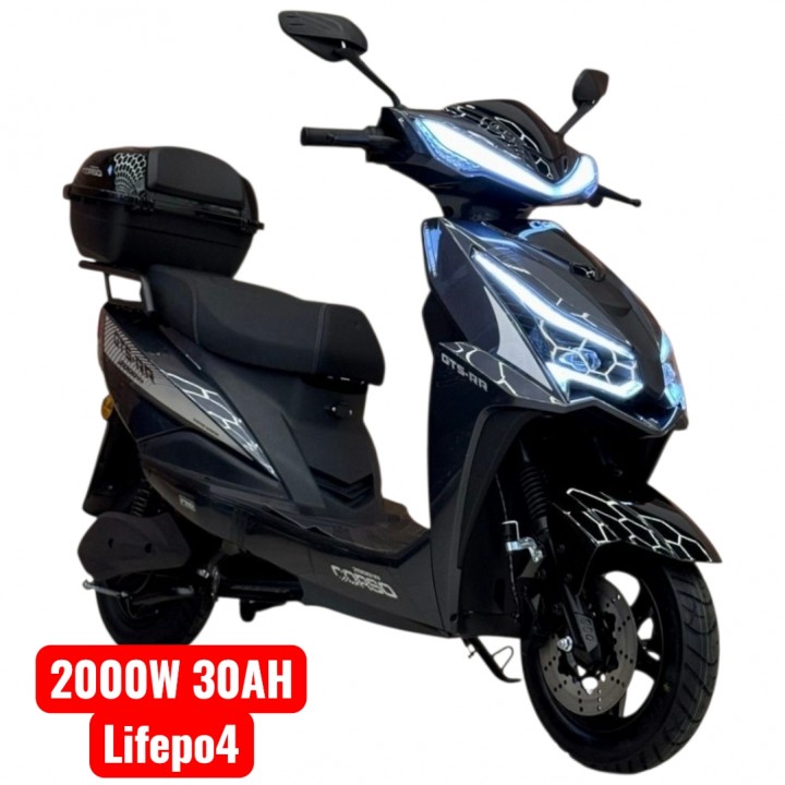 Електроскутер Corso GTS-RR GTS-722110 (2000W, 72V/30) літій-залізо-фосфатний, запаc 84 км.